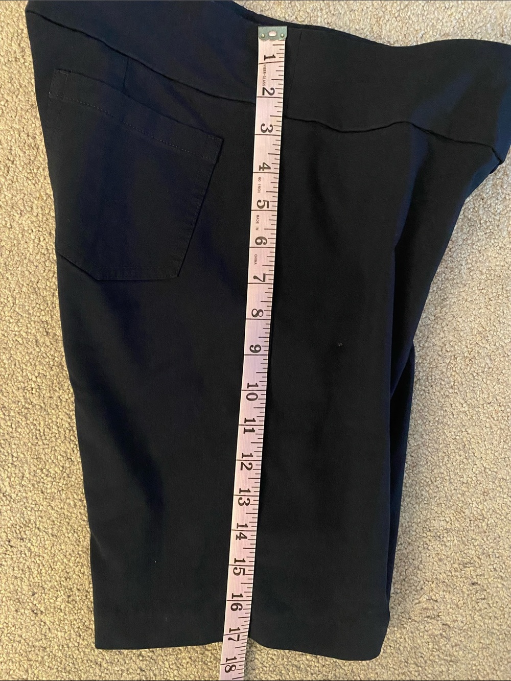 J. McLaughlin Navy Stretch Bermuda Shorts - Picture 7 of 8